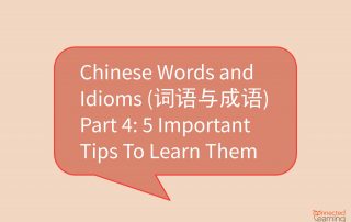 Chinese words and idioms